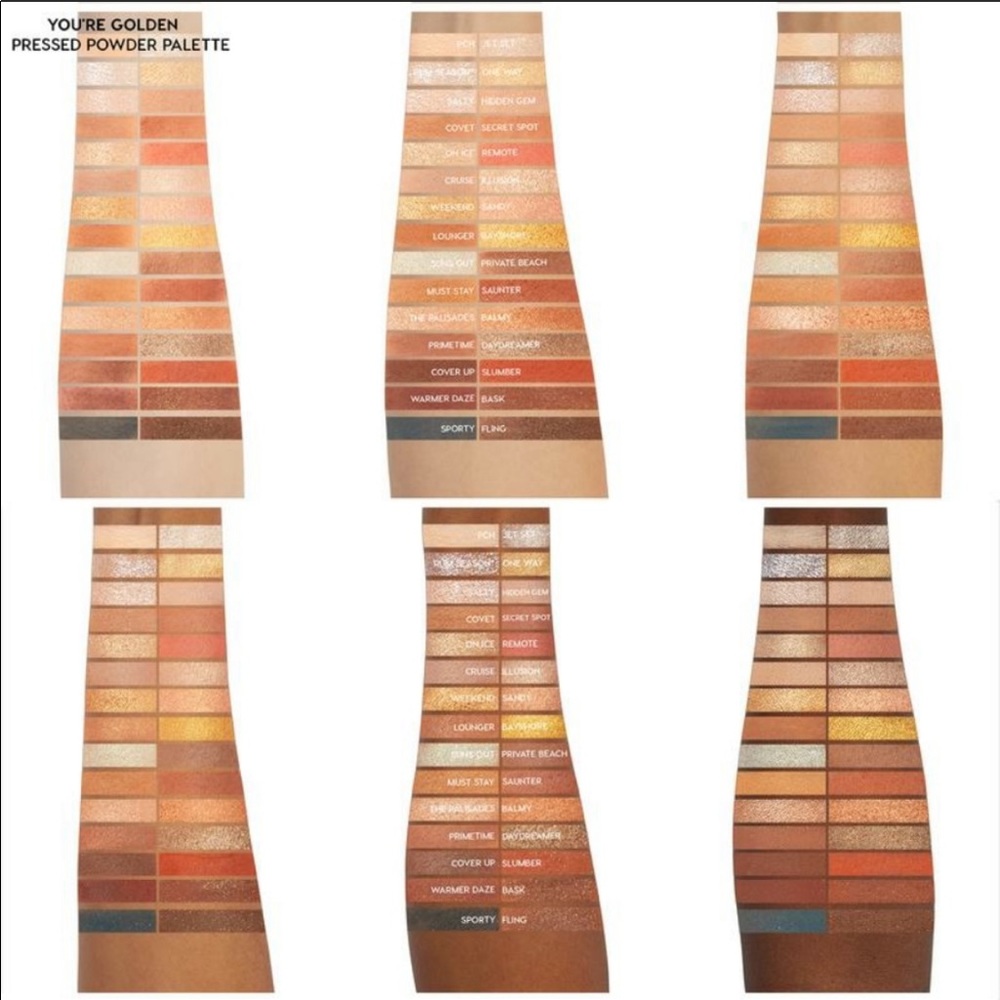 ColourPop CP YOU’RE GOLDEN  EYESHADOW PALETTE ❤️Very Last One!❤️ - Picture 3 of 3